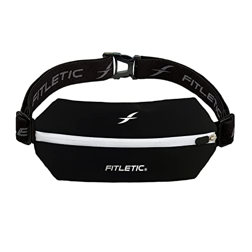 Fitletic Unisex Mini Sport Gürtel Running Black, One Size von Fitletic