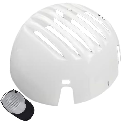Fituenly Universelle Einschubmütze Baseball-Einschubmütze Leichter Sicherheitshelm Kopfschutzkappe für komfortablen Kopfschutz von Fituenly