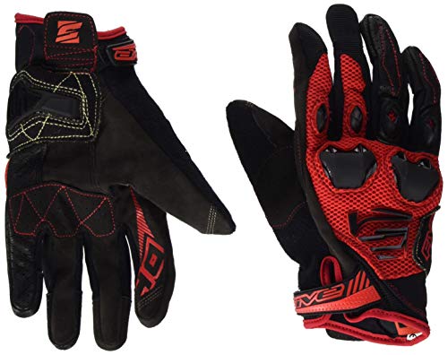 DH-Handschuhe – ROT (schwarz/rot) – S/8 von Five Gloves