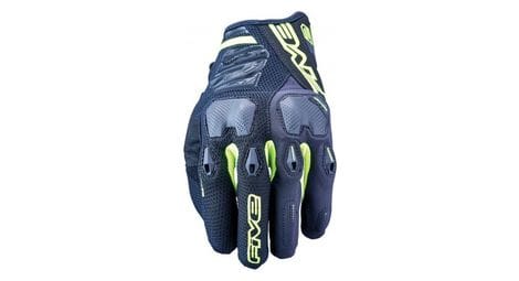 five gloves enduro 2 handschuhe schwarz   fluo gelb von Five Gloves