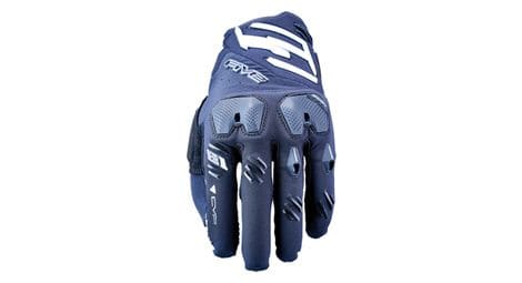 lange handschuhe five gloves e1 schwarz   weis von Five Gloves