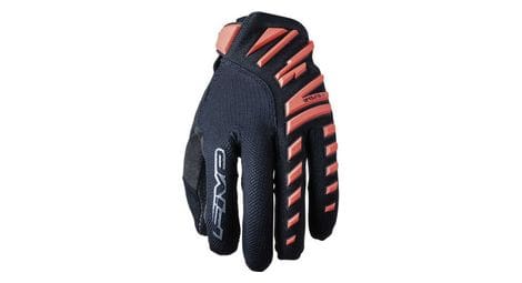 paar lange handschuhe funf enduro air fluo rot   schwarz von Five Gloves