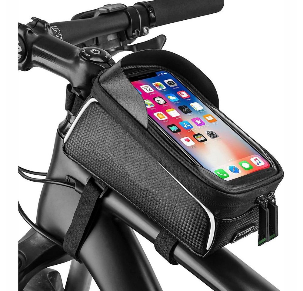 Fivejoy Fahrradtasche Wasserdicht Fahrrad Handytasche für Smartphones unter 6,5 Zoll (1-tlg) von Fivejoy