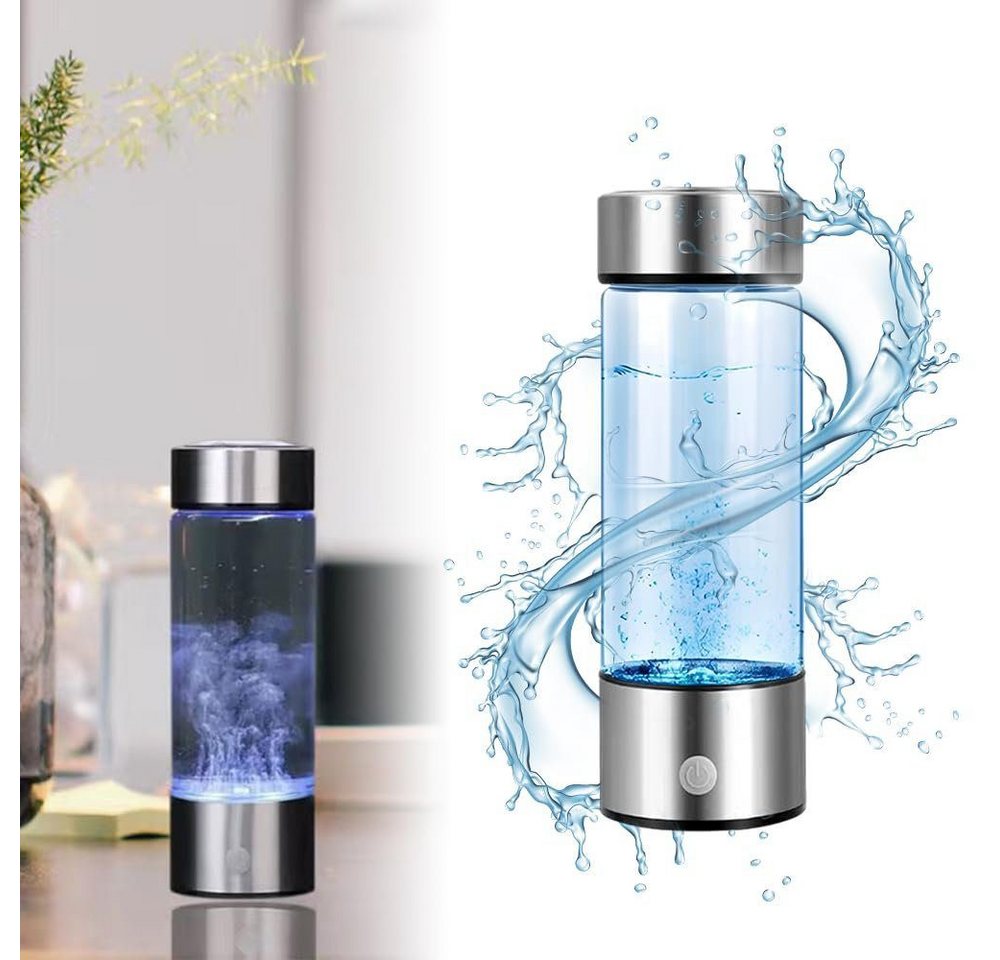 Fivejoy Trinkflasche Wasserstoff-Wassergenerator für Trinkwasser,Tragbarer Wasserionisator von Fivejoy