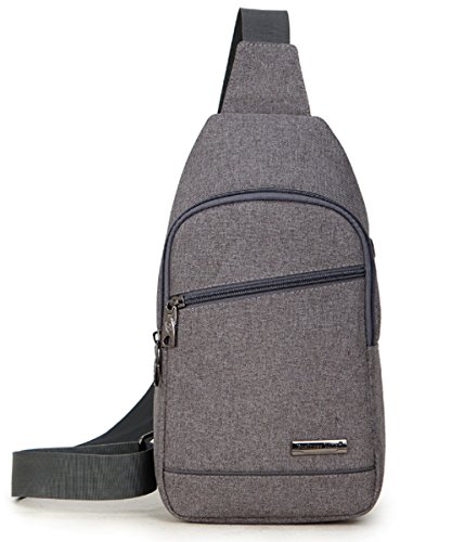 FiveloveTwo Herren Kleine Sling Bags Oxford-Tuch Brustbeutel Rucksack Schultertasche Umhängetasche Reisetasche Brusttasche Rucksack zum Wandern Radfahren Freizeittasche Sporttasche von FiveloveTwo