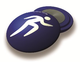 Fixpoints Magnetische Rückenbefestigung für Laufen, Radfahren, etc. Läufer von Fixpoints