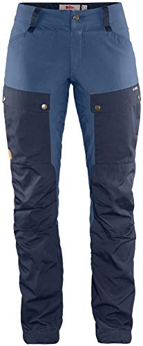 Fjallraven Damen Sport Trousers Keb Trousers Curved W Reg, Dark Navy-Uncle Blue, 36, 89852 von Fjäll Räven