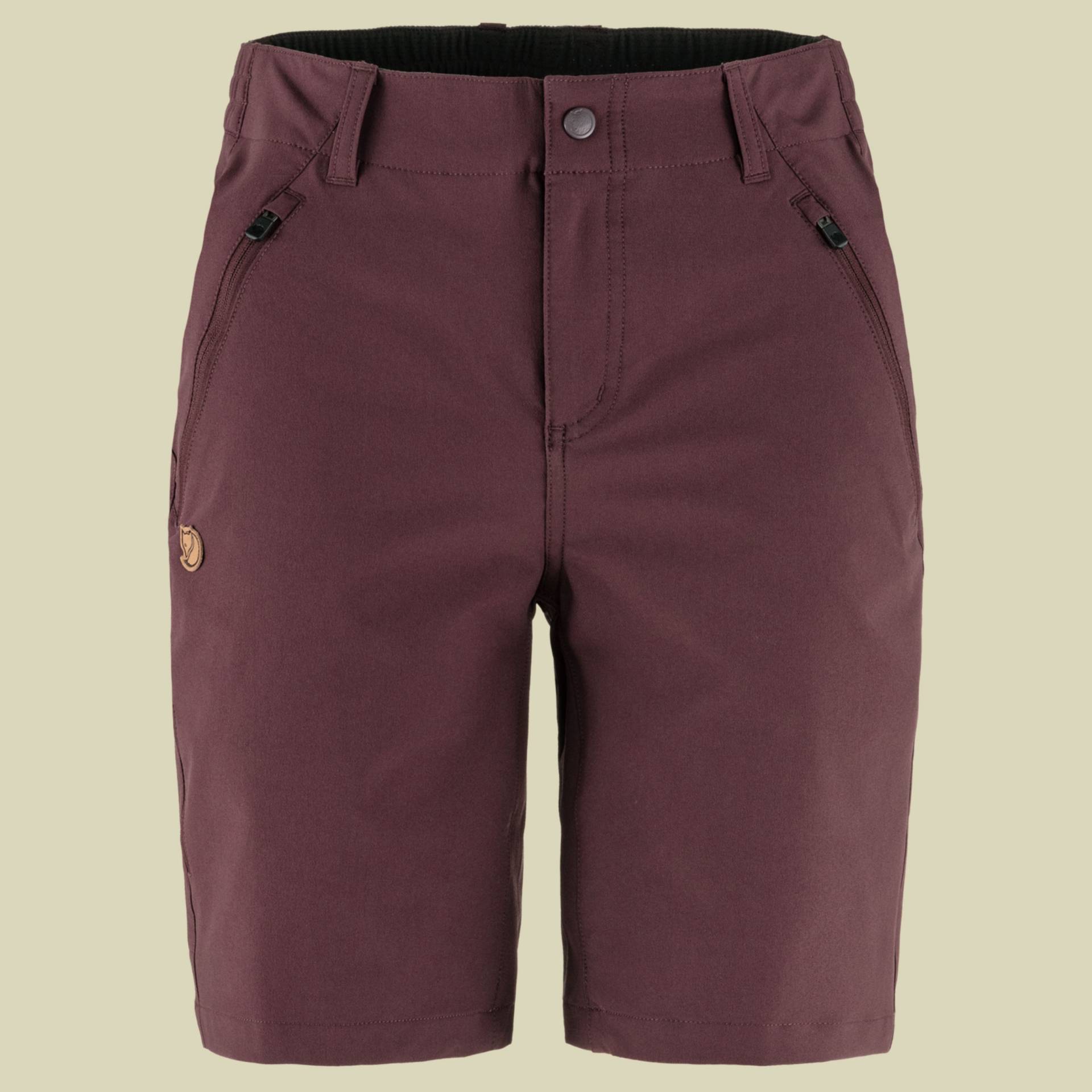 Abisko Trail Stretch Shorts Women Größe 40 Farbe port von Fjällräven