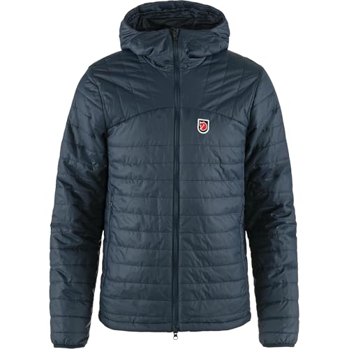 Fjällräven Herren Expedition X-Lätt Hoodie M Sweatshirt, Navy, XS von Fjällräven