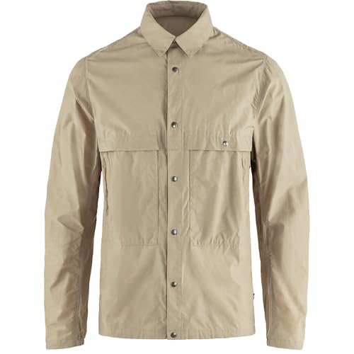 Fjällräven Herren Hoja Rider's Wind Jacke, fossil, S von Fjällräven