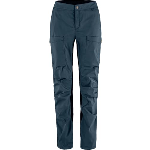 Fjällräven Damen Abisko Hybrid Trail Trousers W Pants Navy 36 von Fjällräven