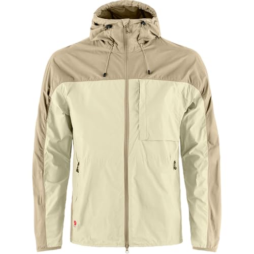 Fjällräven Herren High Coast Wind Jacket M Jacket, Chalk White-Fossil, XL von Fjällräven