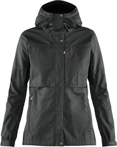 FJALLRAVEN F89828-030-550 Kaipak Jacket W Dark Grey-Black XL von Fjällräven