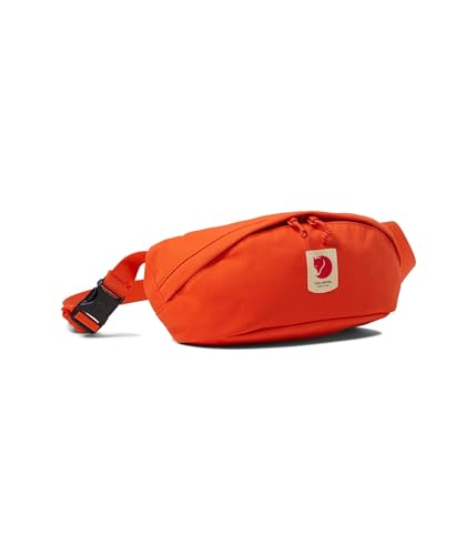 Fjällräven Unisex Ulvö Hip Pack Medium Hüfttasche, Hokkaido Orange, 12 x 28 x 10 cm, 2 L von Fjällräven