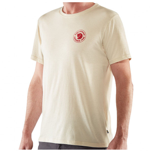 Fjällräven - 1960 Logo T-Shirt - T-Shirt Gr S beige von Fjällräven