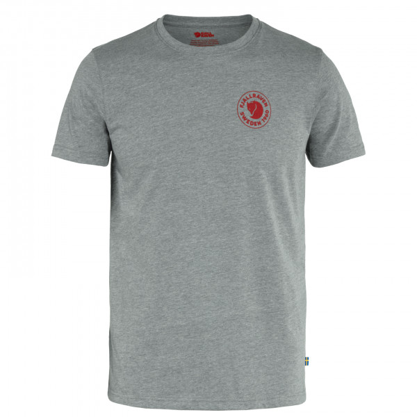Fjällräven - 1960 Logo T-Shirt - T-Shirt Gr S grau von Fjällräven