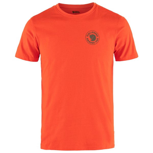 Fjällräven - 1960 Logo T-Shirt - T-Shirt Gr L rot von Fjällräven