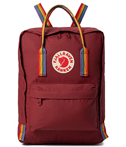 Fjallraven 23620 Kånken Rainbow Sports backpack Unisex Ox Red-Rainbow Pattern OneSize von Fjallraven