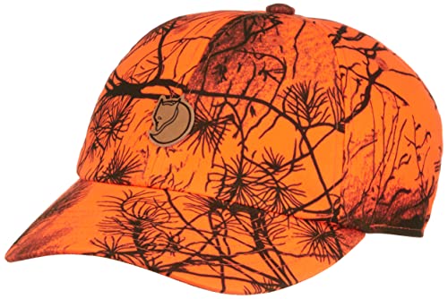 Fjallraven 77407 Lappland Camo Cap Hat Unisex-Adult Orange Camo L/XL von Fjallraven