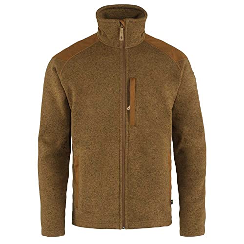 Fjällräven Herren Buck Fleecejacke, Chestnut, S von Fjällräven