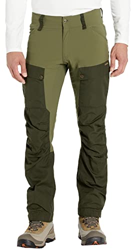 Fjällräven Herren Keb Trousers M Reg Hose, Deep Forest-Laurel Green, 56 EU von Fjäll Räven