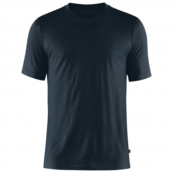 Fjällräven - Abisko Wool S/S - T-Shirt Gr XL blau von Fjällräven