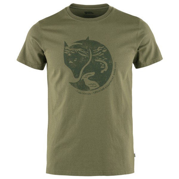 Fjällräven - Arctic Fox - T-Shirt Gr S oliv von Fjällräven
