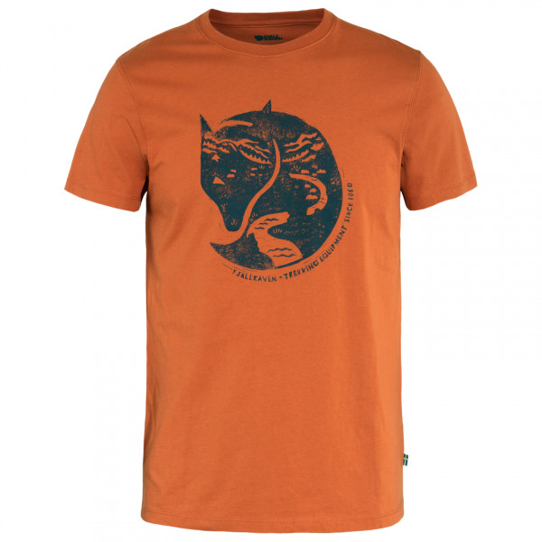 Fjällräven - Arctic Fox - T-Shirt Gr S orange von Fjällräven