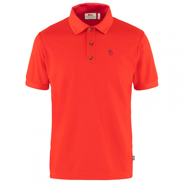 Fjällräven - Crowley Piqué Shirt - Polo-Shirt Gr XL rot von Fjällräven