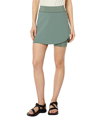 Fjällräven Damen Abisko Midsummer Skort, Patina Green, 34 von Fjällräven