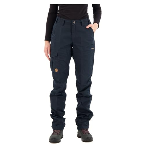 Fjällräven Damen Outdoor-Hose Karla Pro Curved, Dark Navy, 36, F89727-555 von Fjällräven