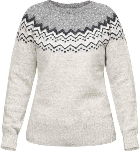 FJÄLLRÄVEN Femme Övik Knit Sweater Sweat shirt, Gris, M EU von Fjällräven
