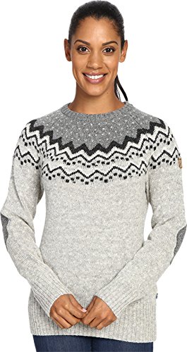 Fjällräven Damen Sweater Övik Knit, Grey, XS, 89941-020 von Fjäll Räven