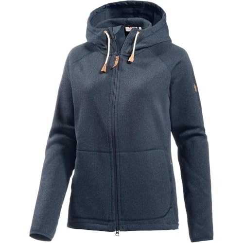 Fjällräven Damen Hoody Ovik, Navy, M, 89516-560 von Fjällräven