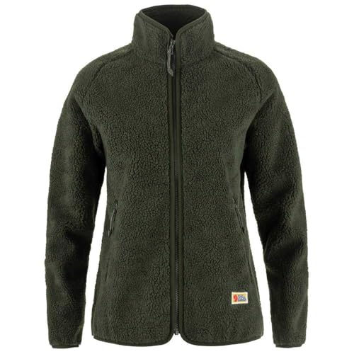 Fjällräven Damen Vardag Pile Fleecejacke, Deep Forest, M von Fjällräven