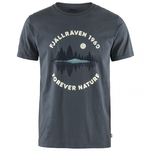 Fjällräven - Forest Mirror T-Shirt - T-Shirt Gr L blau von Fjällräven
