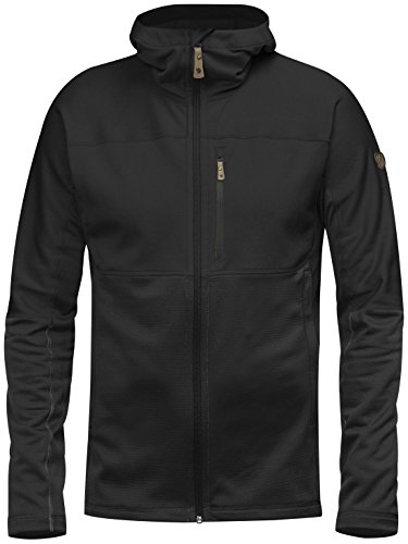 Fjällräven Herren Hoodie Abisko Trail Fleece, Black, M, F82257-550 von Fjällräven