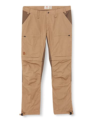 Fjällräven Herren Hose Abisko Lite Trekking Zip-Off, Sand-Tarmac, 50, F81535R-220-246 von Fjällräven
