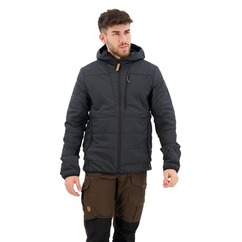 Fjallraven Herren Keb Padded Hoodie M Sport Jacket, Black, XXL von Fjällräven