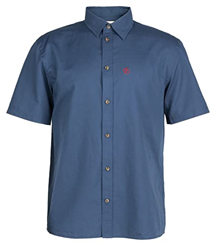 Fjallraven 87038-520 Övik Lite Shirt SS M Shirt Herren Uncle Blue Größe L von Fjallraven