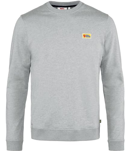 Fjallraven 87070-020-999 Vardag Sweater M Sweatshirt Herren Grey-Melange Größe XXL von Fjallraven