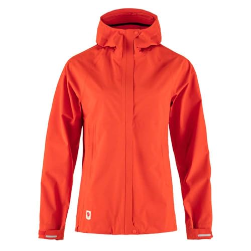 Fjällräven Damen HC Hydratic Trail Jacket W Shell Jackets, Flame Orange, S von Fjällräven