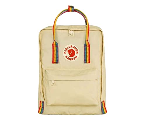 Fjallraven 23620-115-907 Kånken Rainbow/Kånken Rainbow Sports backpack Damen Light Oak-Rainbow Pattern Größe One Size von Fjäll Räven