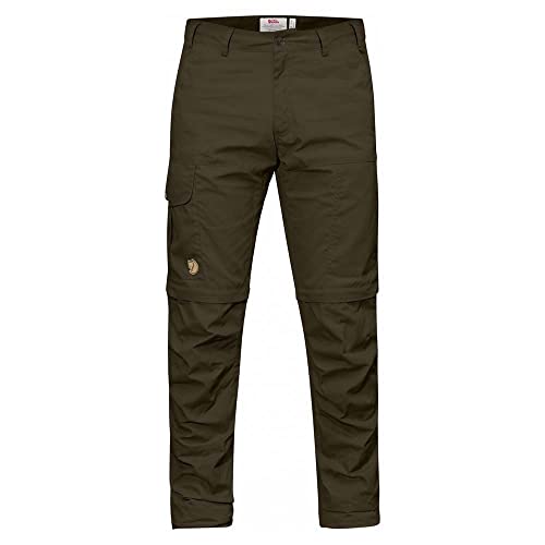 Fjallraven Herren Karl Pro Zip-off Trousers M Hose, Dark Olive, 60 EU von Fjallraven