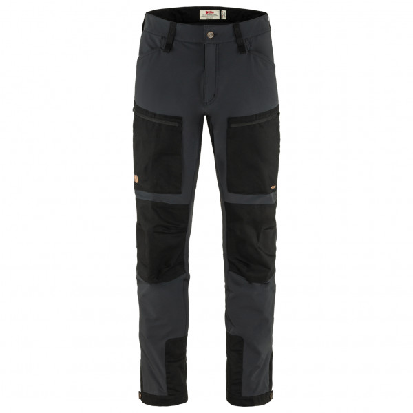Fjällräven - Keb Agile Trousers - Trekkinghose Gr 58 - Regular schwarz von Fjällräven