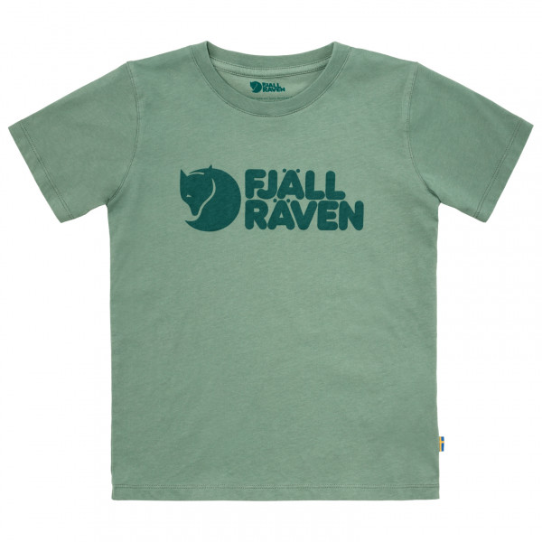 Fjällräven - Kid's Fjällräven Logo T-Shirt - T-Shirt Gr 104 grün von Fjällräven