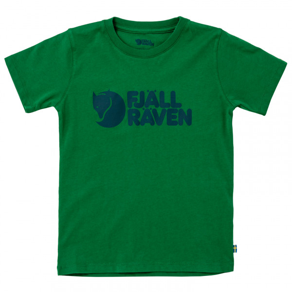 Fjällräven - Kid's Fjällräven Logo T-Shirt - T-Shirt Gr 110 grün von Fjällräven
