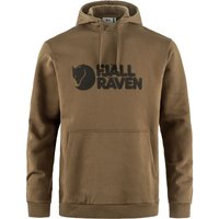 Fjaellraeven Logo Hoodie Wood Brown von Fjällräven