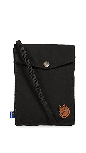 Fjällräven Minitasche Pocket Tasche, Black, 18 cm von Fjäll Räven