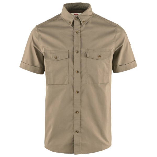 Fjällräven - Övik Air Stretch S/S Shirt - Hemd Gr M beige von Fjällräven